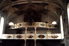 Foto von der Orgel in St. Nikolaus in Großaitingen