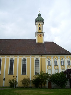 Foto der Klosterkirche Maria Medingen