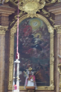 Foto vom Hochaltargem&auml;lde in Mari&auml; Himmelfahrt in Epfenhausen