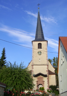 Foto von St. Burkhard in Messelhausen
