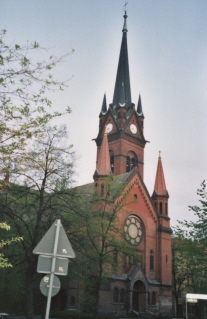 Foto der Heilig-Kreuz-Kirche in Leipzig