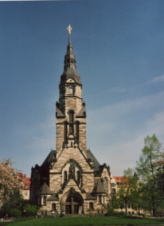 Foto der Michaeliskirche in Leipzig