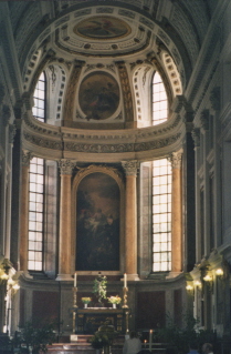 Foto vom Hochaltar der Nikolaikirche in Leipzig