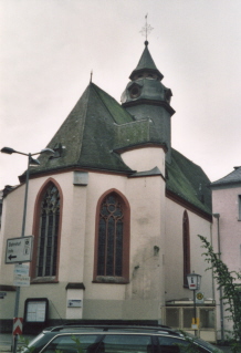 Foto der Annakirche in Limburg