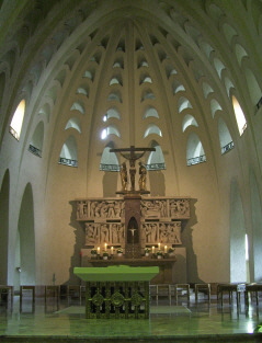 Foto vom Altar in St. Marien in Limburg
