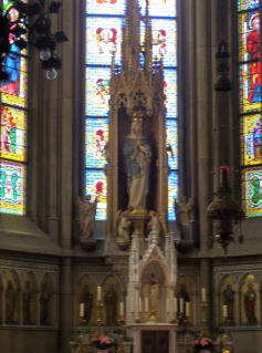 Foto der Muttergotteskapelle im Neuen Dom in Linz