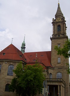 Foto der Friedenskirche in Ludwigsburg