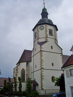 Foto der Janoariskirche in Ludwigsburg