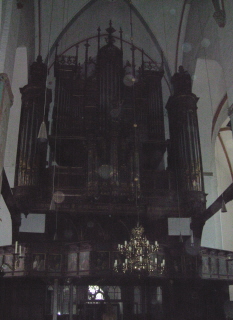 Foto der Orgel in St. Jakobi in Lübeck