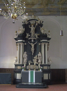 Foto vom Altar in St. Lorenz in Travemünde