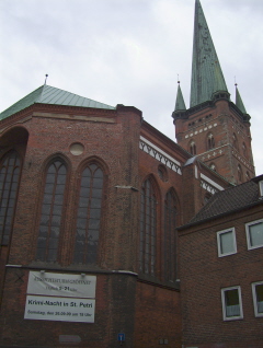Foto der Kulturkirche St. Petri in Lübeck