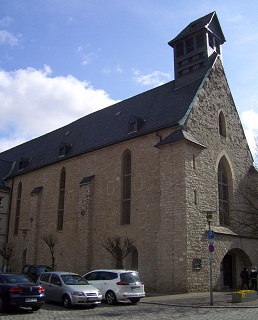 Foto der Marktkirche Heilig-Kreuz in Aschersleben