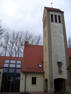 Foto der Kreuzkirche in Magdeburg