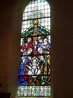 Foto vom Krippenfensterbild in St. Eustachius & Agathe in Magdeburg