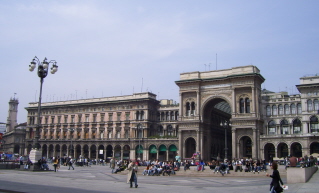 Foto vom Domplatz in Mailand