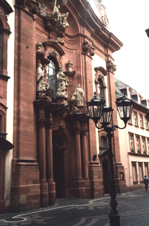 Foto der Augustinerkirche in Mainz