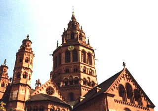 Foto vom Dom St. Martin in Mainz