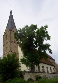Foto der Alexanderkirche in Marbach