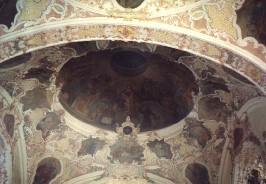 Foto der Fresken in St. Michael in Bertoldshofen