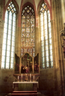 Foto vom Hochaltar im Dom zu Meissen