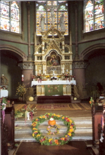 Foto vom Altar der Johanniskirche in Meißen