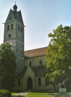 Foto der Frauenkirche in Memmingen