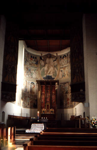Foto vom Altar in St. Josef