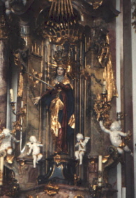 Foto vom Hochaltar in St. Maria in Steinbach