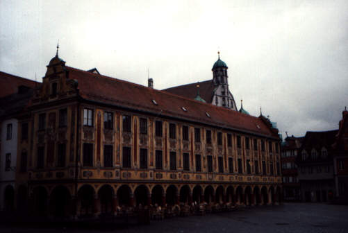 Foto vom Steuerhaus in memmingen