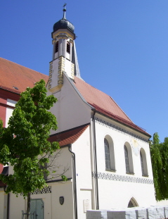 Foto der Gruftkapelle bei St. Stephan in Mindelheim