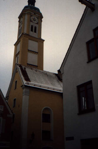 Foto vom Turmuhrenmuseum in Mindelheim