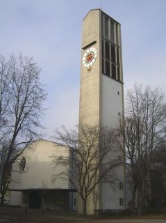 Foto der Kirche Allerheiligen in München-Schwabing