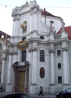 Foto der Dreifaltigkeitskirche in München