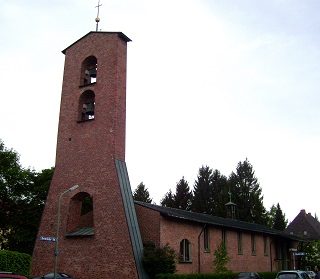 Foto der Gethsemanekirche in München-Sendling