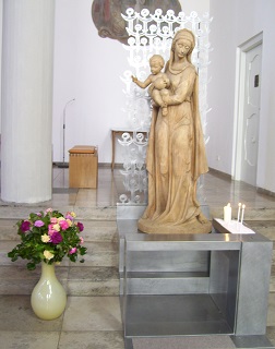 Foto der Muttergottes in Heilig-Blut in Bogenhausen