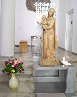 Foto der Muttergottes in Heilig-Blut in Bogenhausen