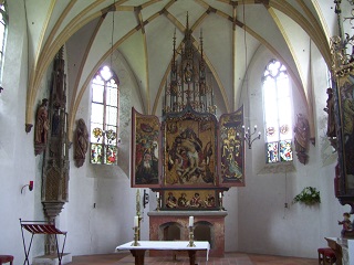 Foto der Kapelle Heilige Dreifaltigkeit in Schloss Blutenburg in München