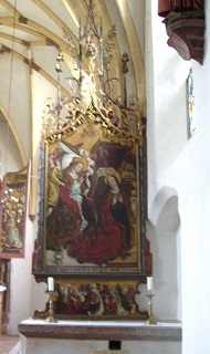 Foto der Kapelle Heilige Dreifaltigkeit in Schloss Blutenburg in München