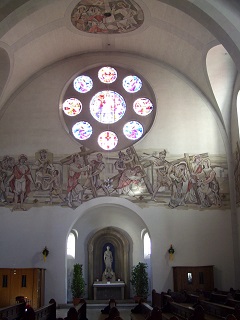 Foto vom linken Seitenaltar in Maria Schutz in München-Pasing