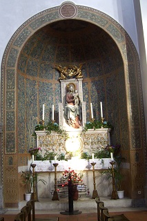 Foto vom Muttergottesaltar in St. Anna in München-Lehel