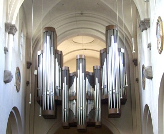 Foto der Orgel in St. Anna in München-Lehel