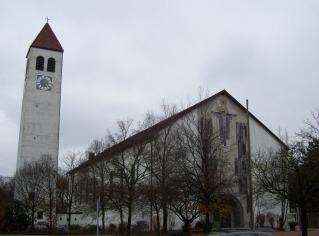 Foto von St. Gertrud in München-Harthof