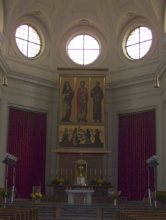 Foto vom Altar in St. Joseph in München