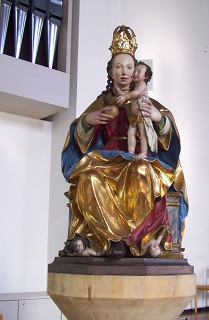 Foto der Muttergottes in St. Konrad in Neuaubing