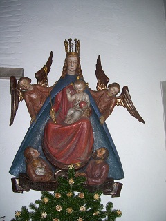 Foto der Muttergottes in St. Raphael in Moosach