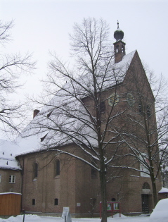 Foto der Stephanuskirche in München-Nymphenburg