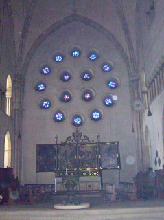 Foto vom Westchor im Dom St. Paulus in Münster