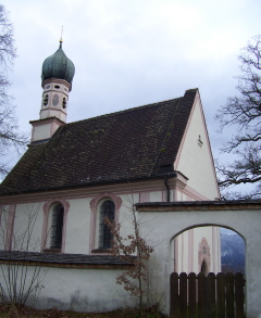 Foto vom Ramsach-Kircherl St. Georg im Murnauer Moos