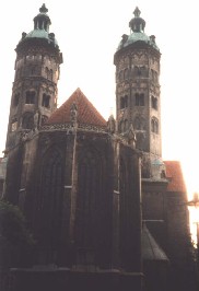 Foto vom Ostchor im Dom St. Peter und Paul in Naumburg