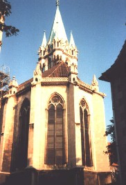 Foto vom Westchor im Dom St. Peter und Paul in Naumburg